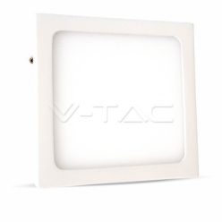   6W LED Felületre szerelhető Panel Mélysugárzó Prémium Szögletes Fehér (V-TAC)