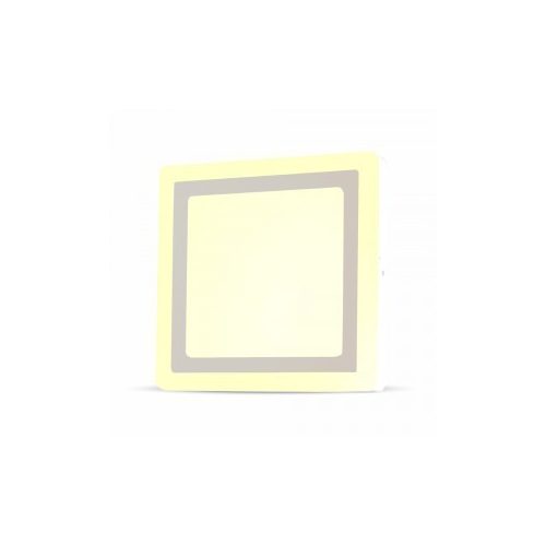 6W+2W Felületre szerelhető négyszög LED Panel 3000K - 4922 (V-TAC)