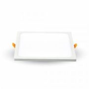   8W Led panel beépíthető Slim, Trimless négyzet alakú természetes fehér 4200K