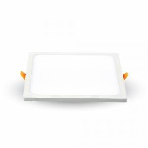 8W Négyszög Slim LED panel süllyeszthető 6400K - 4945 (V-TAC)