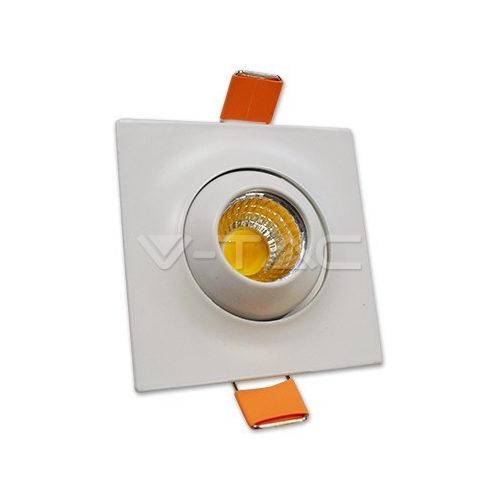 3W LED forgatható lámpatest négyzet alakú Meleg fehér V-TAC