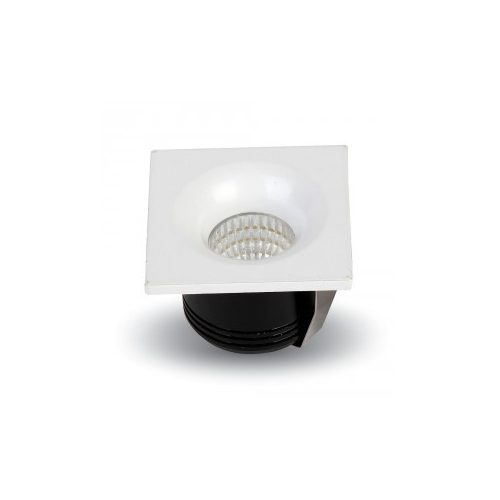 3W LED lámpatest négyzet alakú Meleg fehér V-TAC