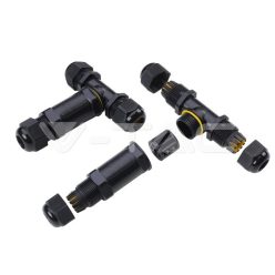 Vízálló Doboz,terminál blokk fekete 8-12mm IP68 (V-TAC)