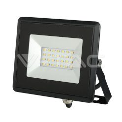   20W LED Reflektor SMD E-Széria, fekete színű külső, zöld fénnyel IP65 (V-TAC)