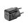 20W Töltőadapter 1PD + 1 QC porttal, fekete színű (V-TAC)