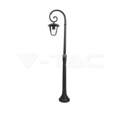 Saroklámpa 1XE27 1365mm IP44 Fekete (V-TAC)
