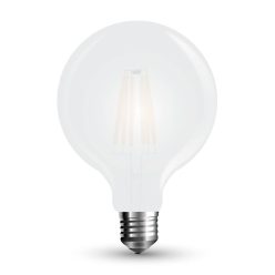   Retro LED izzó - 10W Filament E27 G125 Meleg fehér 7189 (V-TAC)