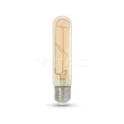 Retro LED izzó - 2W Filament E27 T30 borostyán burkolat 2200K - 7252 (V-TAC)