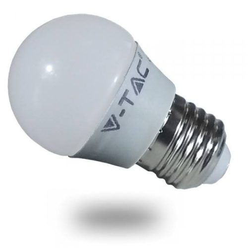 V-TAC LED kisgömb E27 5,5W=40W 470Lm 2700K meleg fehér V-TAC LED izzó