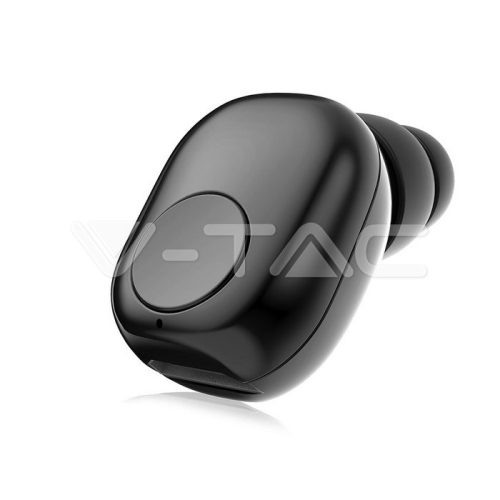 Bluetoothos Earbuds 55mAh, fekete színű (V-TAC)