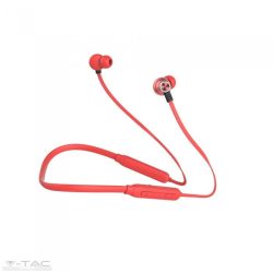Bluetoothos sport fülhallgató piros - 7711