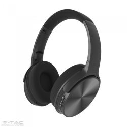   Vezetéknélküli bluetoothos fejhallgató fekete 500mAh - 7727 V-TAC