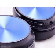 Vezetéknélküli bluetoothos fejhallgató kék 500mAh - 7728 V-TAC