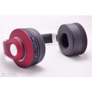 Vezetéknélküli bluetoothos fejhallgató piros 500mAh - 7731 V-TAC