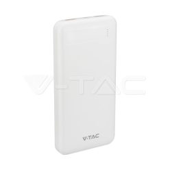 10000mAh Gyors töltő Power Bank, fehér színű vtac_v-tac_sku-7834-2