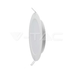 3W LED Süllyesztett panel, kerek forma 6500K vtac_v-tac_sku-7857-2