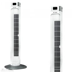   55W ventilátor torony digitális hőmérséklet kijelzővel és távirányítóval - 7900 V-TAC