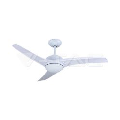 15W 3 az-1 ben LED Mennyezeti ventilátor RF távírányítóval,3 pengés, fehér színű,35W DC Motorral vtac_v-tac_sku-7919-2