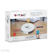 Fehér lézeres smart robotporszívó/felmosó - 7933 V-TAC