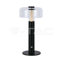 LED Asztali lámpa 1800mAh akkumulátor 150 x 300 3 az 1-ben fekete színű vtac_v-tac_sku-7940-2