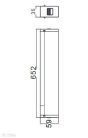 20W Magnetic lineár világítás CRI>90 fekete 4000K - 7955 (V-TAC)