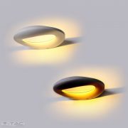10W LED Design fali lámpa fekete 4000K IP20 - 8310 V-TAC