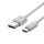 1m. C típusú USB kábel fehér gyöngy széria vtac_v-tac_sku-8482-2
