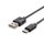 1m. C típusú USB kábel fekete gyöngy széria vtac_v-tac_sku-8483-2