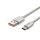 1m.C típusú USB kábel ezüst platinum széria vtac_v-tac_sku-8492-2
