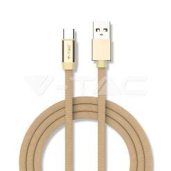 1m. C típusú USB kábel arany rubin széria (V-TAC)