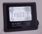 12W Napelemes LED reflektor 4000K - 8573 (V-TAC)