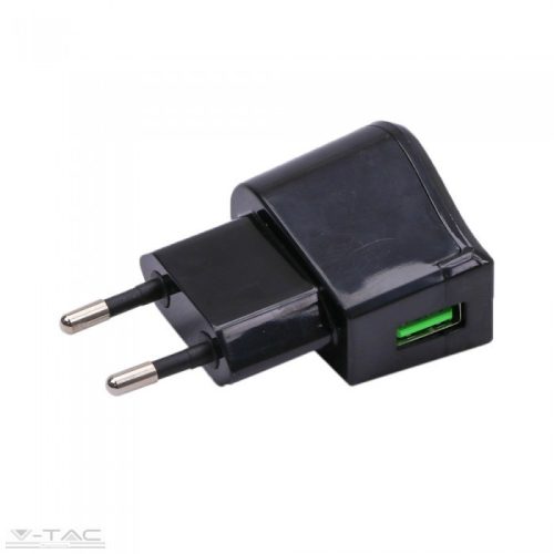 Fekete USB-s hálózati töltő - 8792 V-TAC