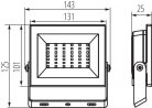 LED reflektor GRUN 30W 4000K 31392 (MiLedo)