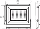 LED reflektor GRUN 100W 4000K 31394 (MiLedo)