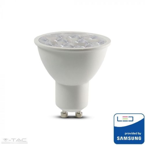 6W LED spotlámpa Samsung chip GU10 lencsés 10° 3000K - PRO20026