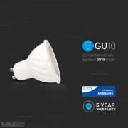 6W LED spotlámpa Samsung chip GU10 lencsés 10° 4000K - PRO20027