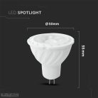 LED spotlámpa 6,5W MR16 Samsung chip 12V 38° 3000K - PRO207 (V-TAC)