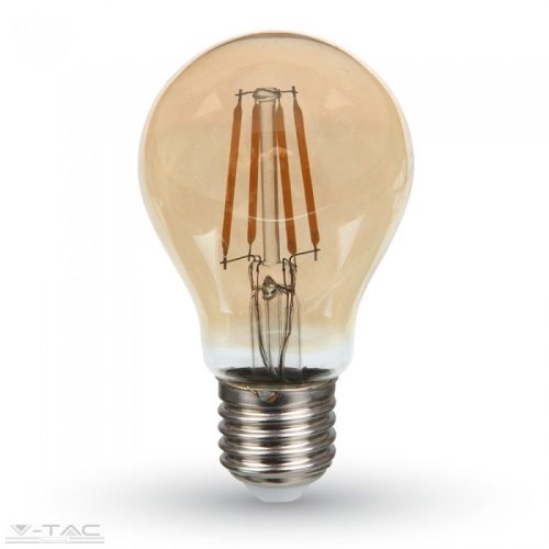 4W Retro LED izzó Filament Samsung chip E27 A60 2200K - PRO282 (V-TAC)