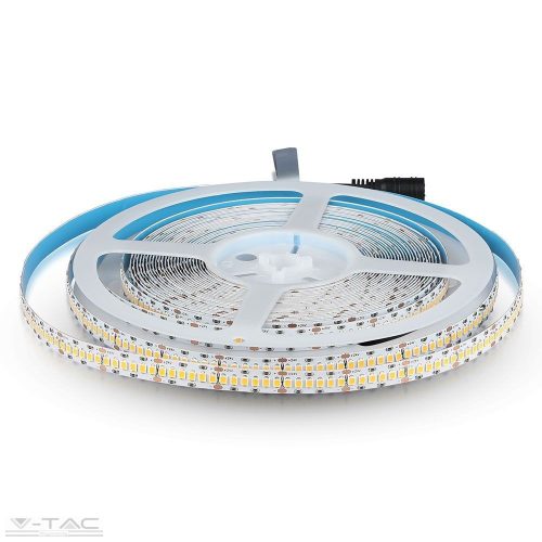 LED szalag SMD2835 - 240 LED/m 24V 6400K IP20 CRI>95 - PRO333 (10 méter) (V-TAC)