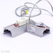 L toltó süllyeszthető linerár lámpatesthez fehér VT-7-41-L - PRO385 - V-TAC