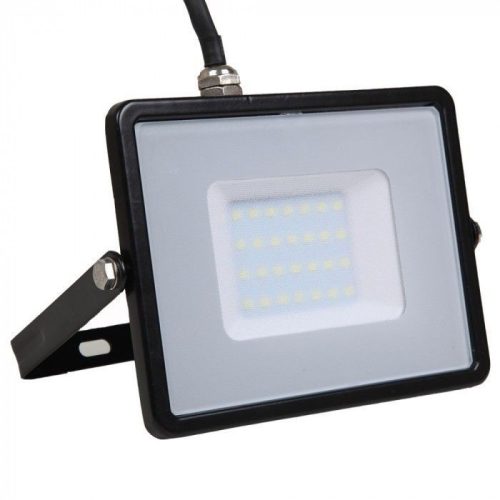 30W LED reflektor Samsung Chip Fekete 3000K (V-TAC)