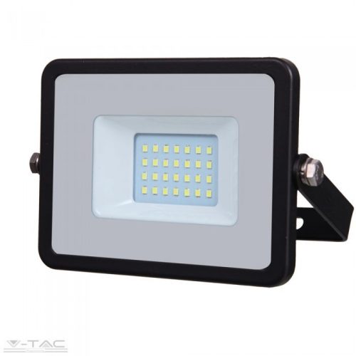 20W LED reflektor Samsung chip fekete 3000K - PRO439 (V-TAC)