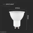 LED spotlámpa 8W GU10 lencsés 6400K 38° - PRO877 (V-TAC)