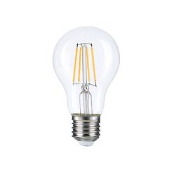   LED Filament Izzó E27 A60 6W 630lm 4000K nappali fehér 1308 (Optonica)