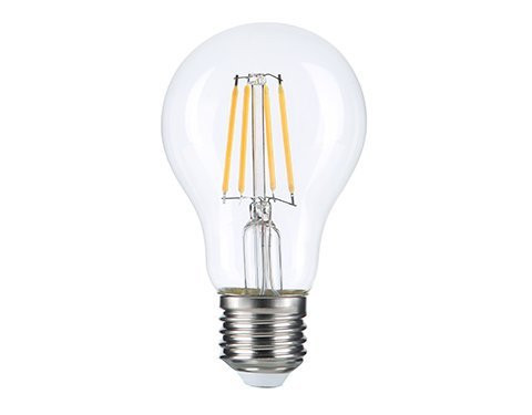 LED Filament Izzó E27 A60 6W 630lm 4000K nappali fehér 1308 (Optonica)