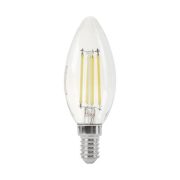   Optonica LED filament E14 6W gyertya üveg  hideg fehér  1410