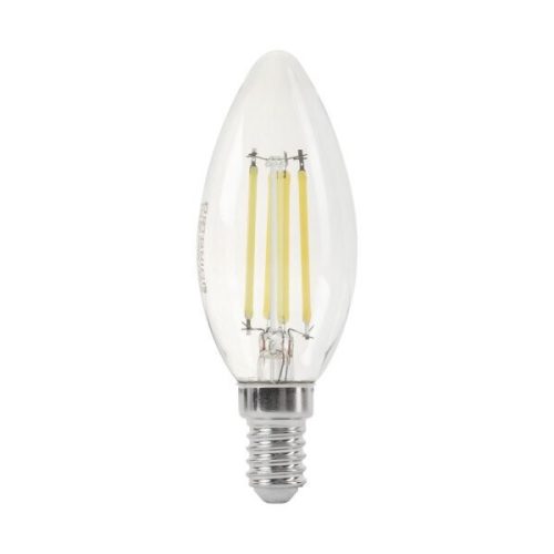 LED filament E14 6W gyertya üveg nappali fehér 1411 (Optonica)