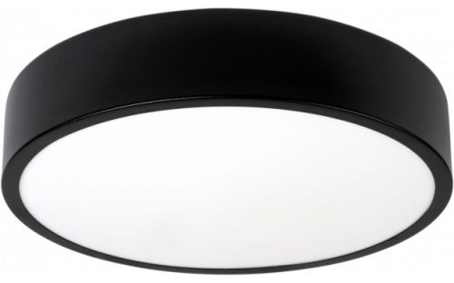 Modern Fekete Mennyezeti LED Lámpa ø25cm 18W 1350lm 4500K nappali fehér 2901 (Optonica)