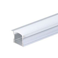 OPTONICA Led profil opál fedővel  2m  5108