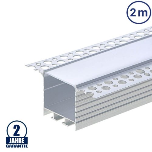 LED profil 72x35mm eloxált gipszkarton 2m SZETT 5123 (Optonica)